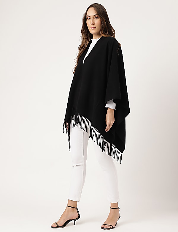 Open Front Poncho
