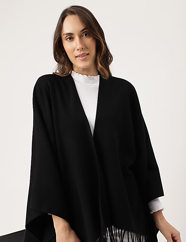 Open Front Poncho