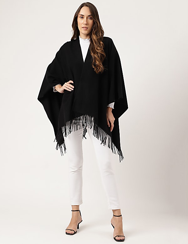 Open Front Poncho