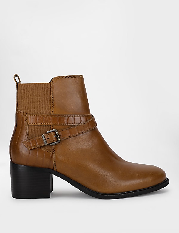 Marks and spencer tan boots sales