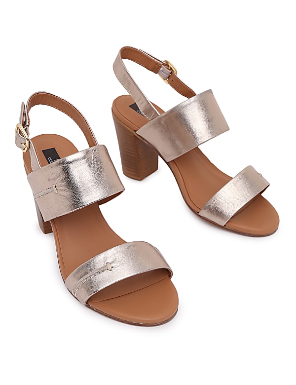 Leather Plain Sandal