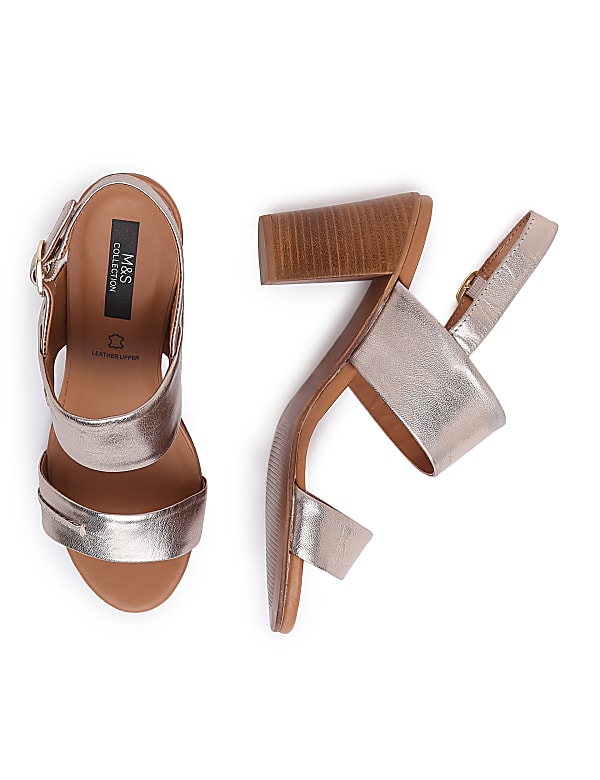 Leather Plain Sandal