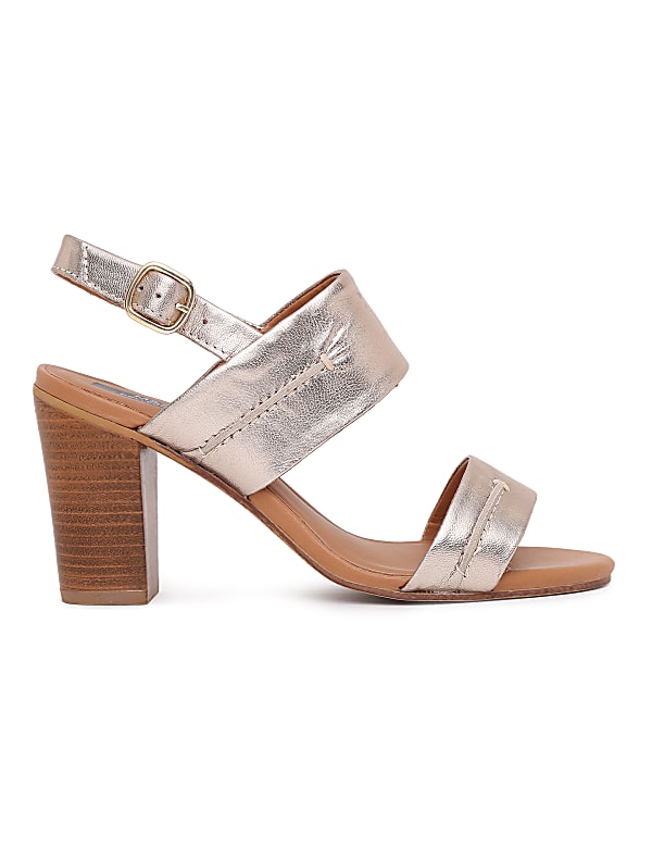 Leather Plain Sandal
