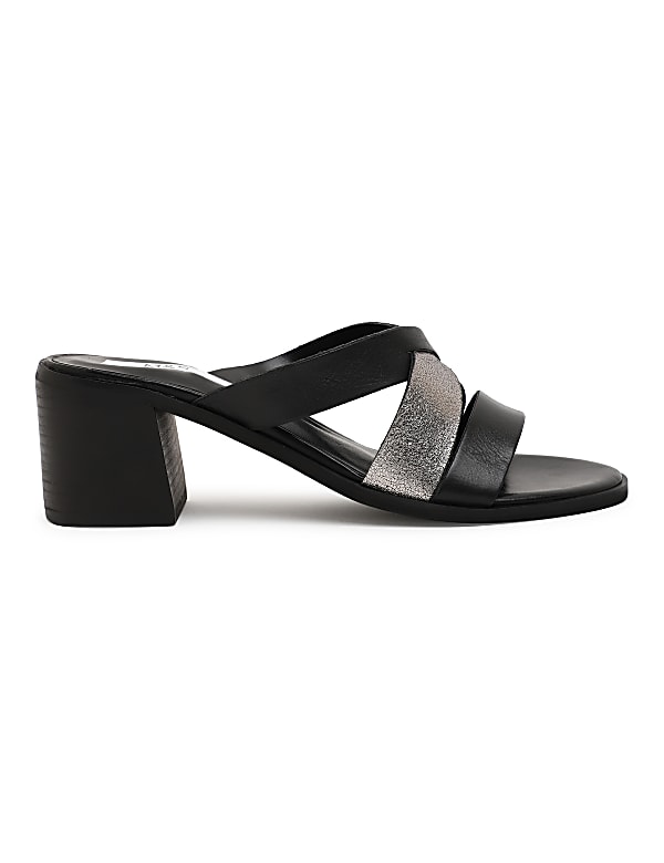 Slip On Standard Fit Heels Sandals