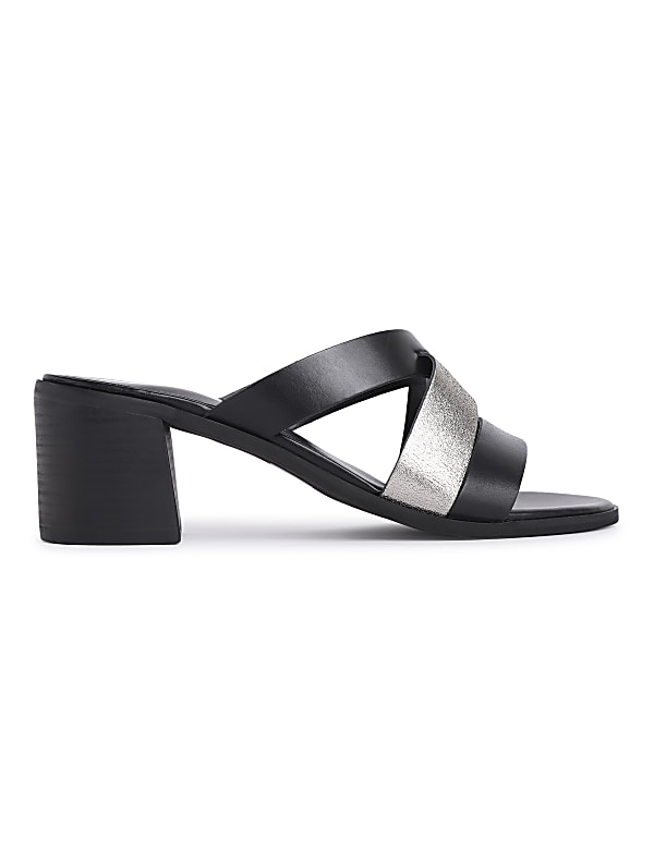 Slip On Standard Fit Heels Sandals