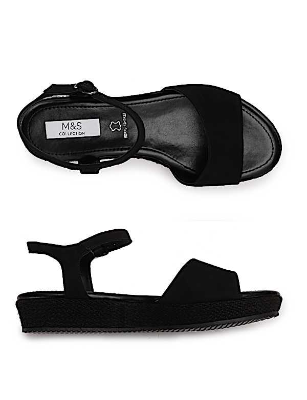 Pure Leather Plain Sandal