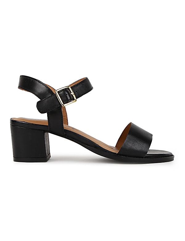 Leather Plain Standard Fit Heels