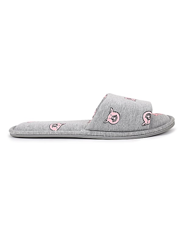 Printed Slip-on Slippers