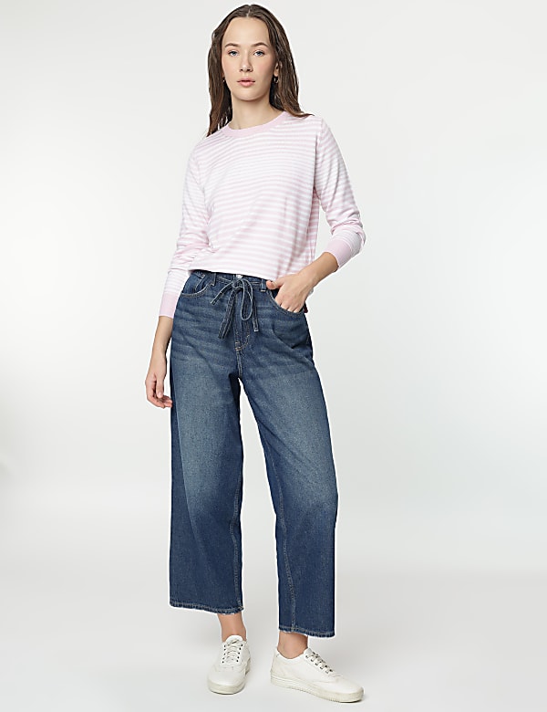 Pure Acrylic Stripes Jumper