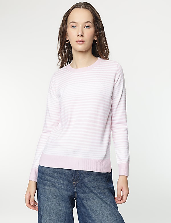 Pure Acrylic Stripes Jumper