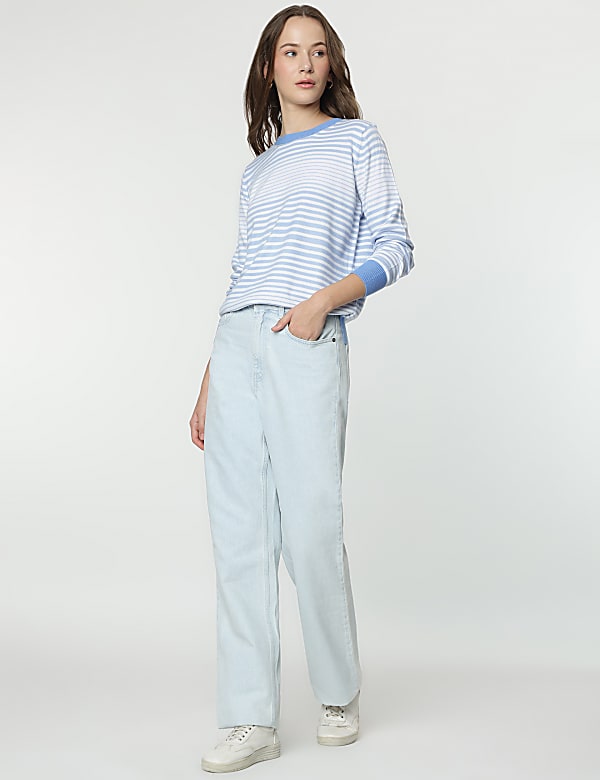 Pure Acrylic Stripes Jumper