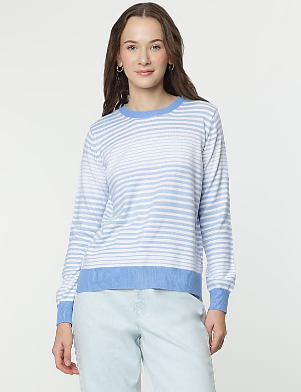 Pure Acrylic Stripes Jumper