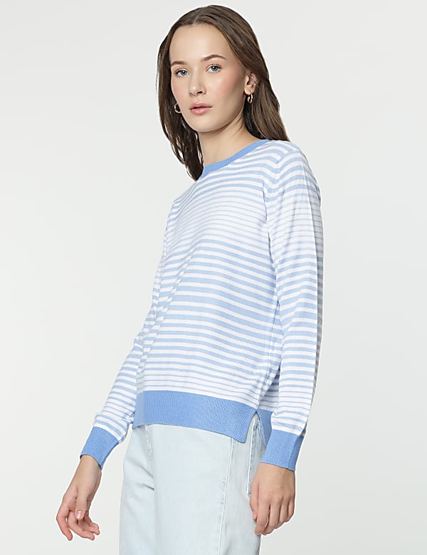 Pure Acrylic Stripes Jumper