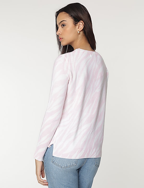 Round Neck Tie Dye Sweater