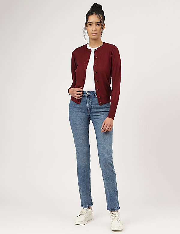 Round Neck Cardigan