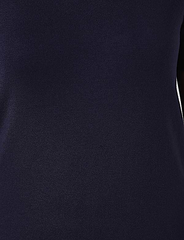 Knitted Crew Neck Short Sleeve Top