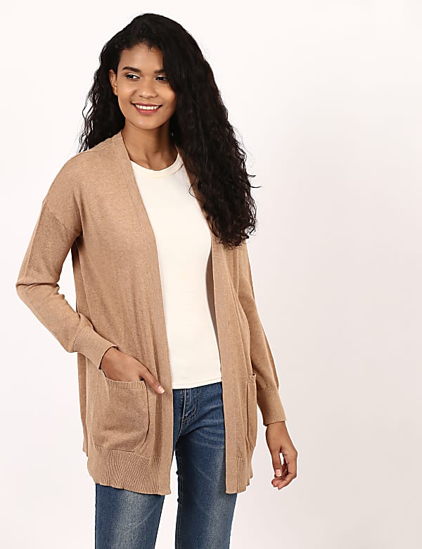 Cotton Relaxed Cardigan