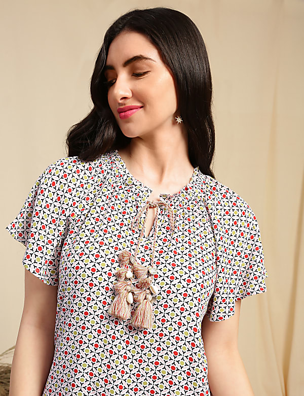 Printed Essential Blouse
