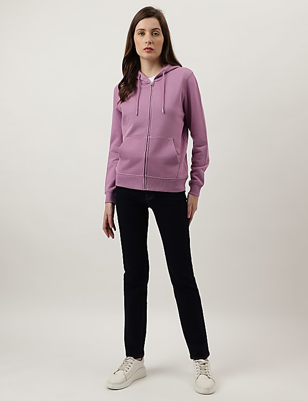 Plain Zipper Hoodie