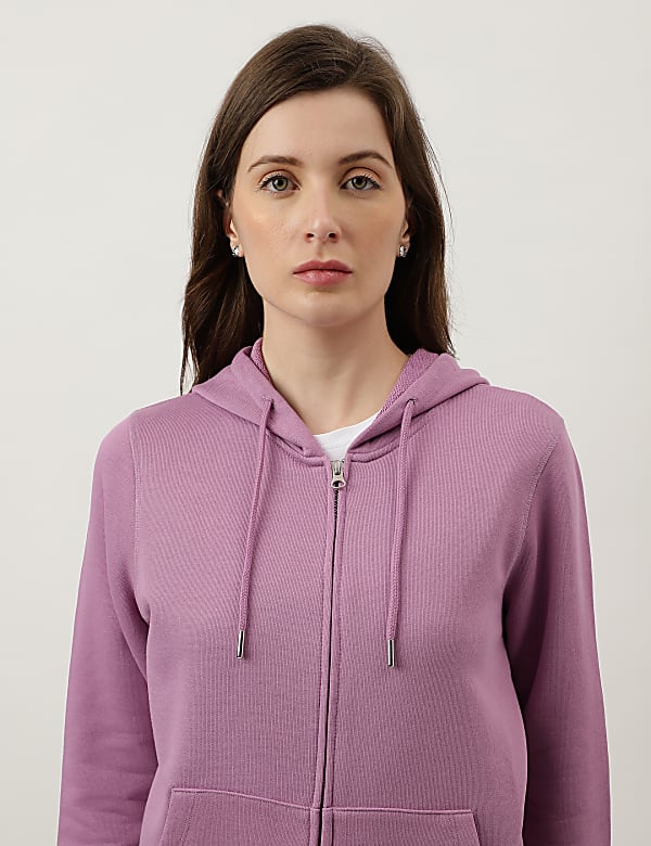 Plain Zipper Hoodie