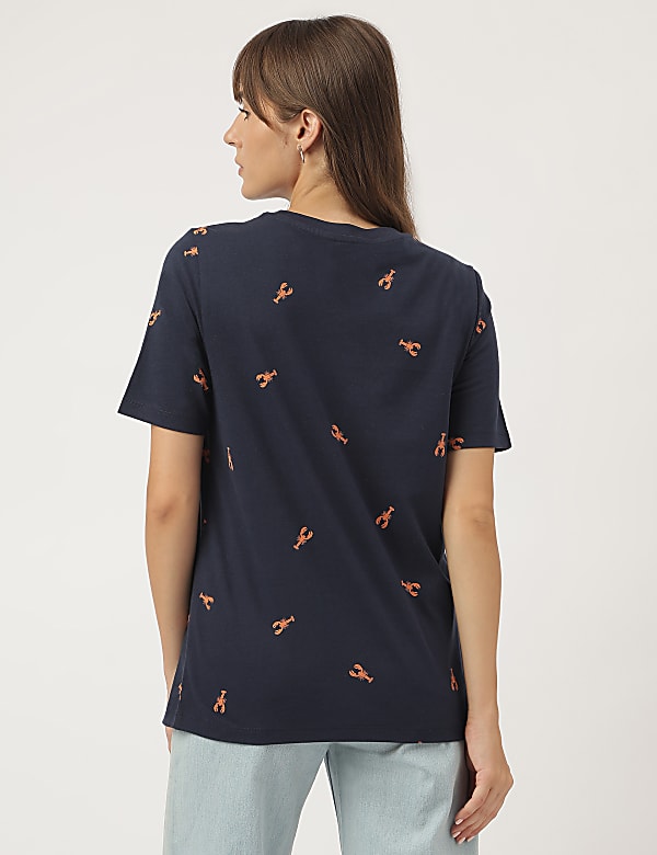 Pure Cotton Printed Short Sleeves T-Shirt