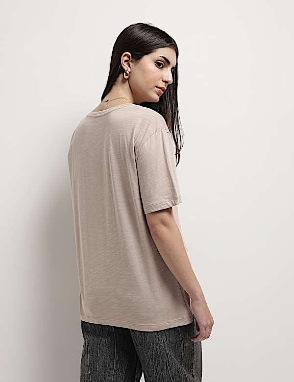 Cotton Modal Relaxed Fit T-Shirt