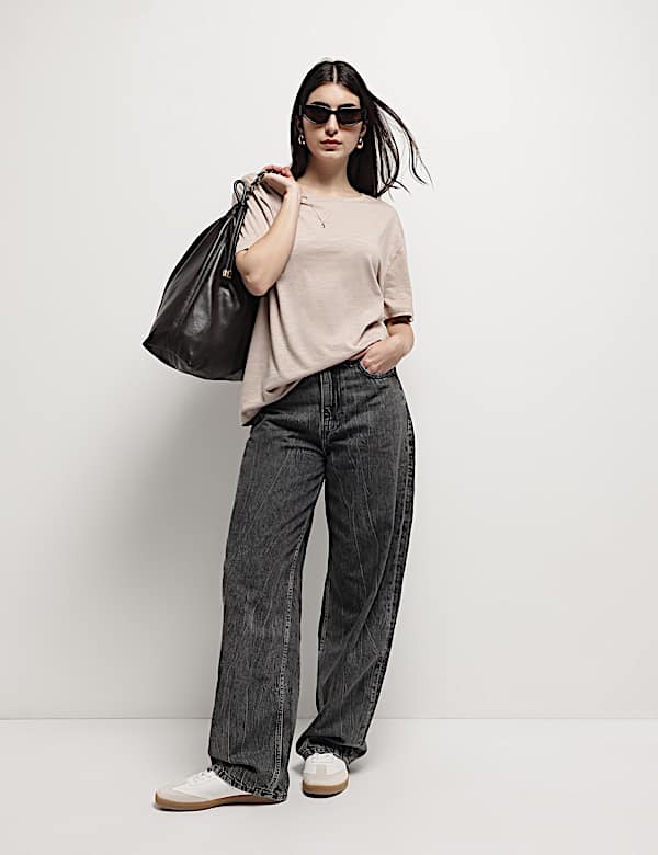 Cotton Modal Relaxed Fit T-Shirt