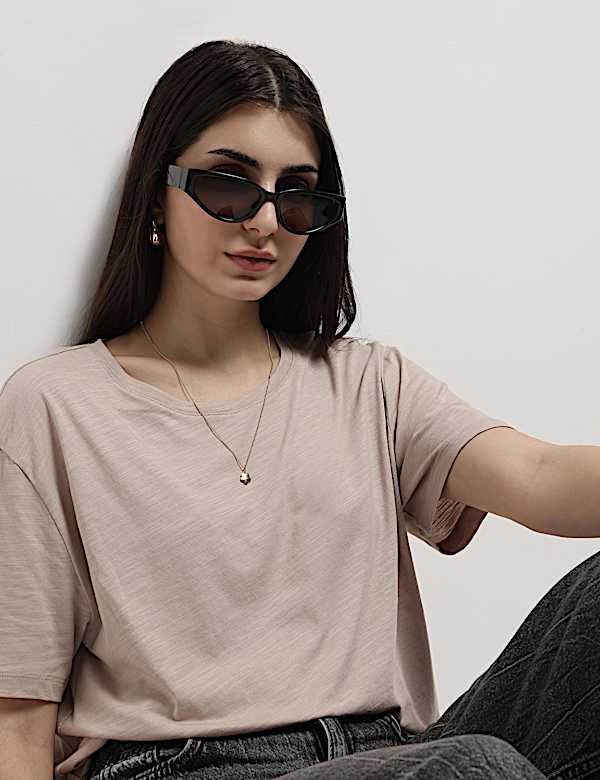 Cotton Modal Relaxed Fit T-Shirt