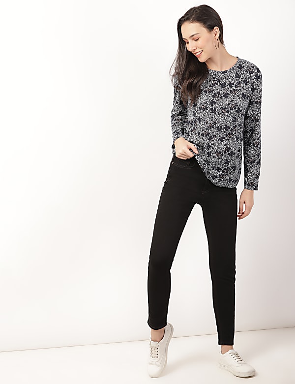 Relaxed LS LL AOP Floral