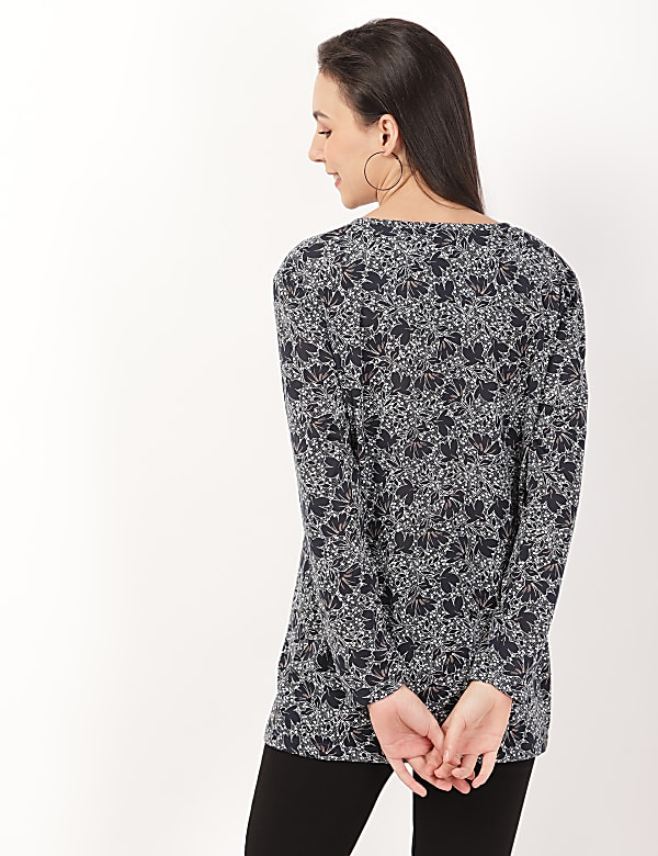 Relaxed LS LL AOP Floral