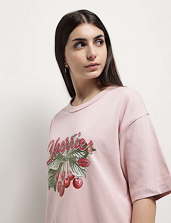 Pure Cotton Graphic Print T-Shirt