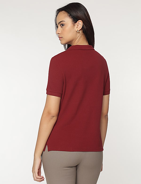 Pure Cotton Polo T-Shirt