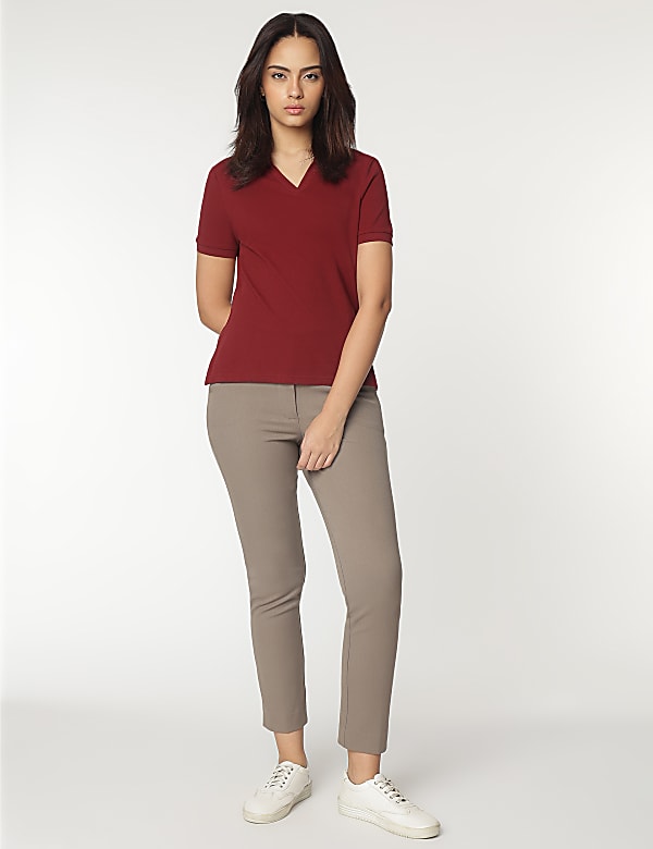 Pure Cotton Polo T-Shirt