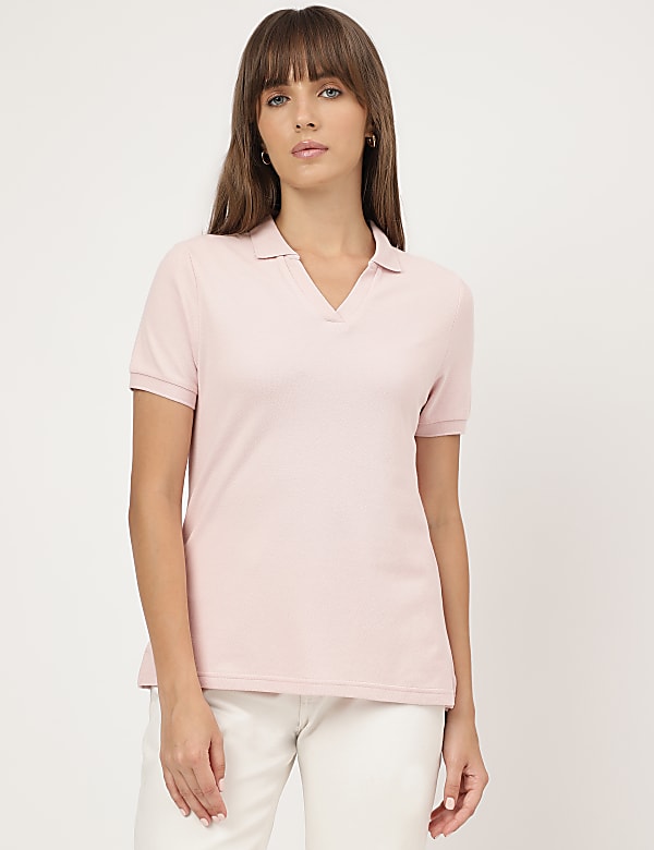Pure Cotton Polo T-Shirt