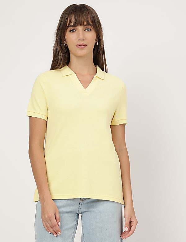 Pure Cotton Polo T-Shirt