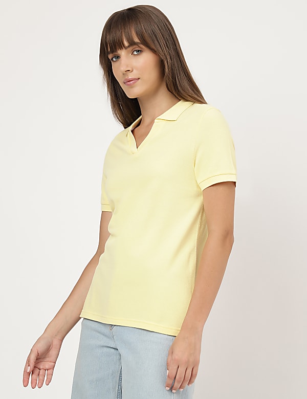 Pure Cotton Polo T-Shirt