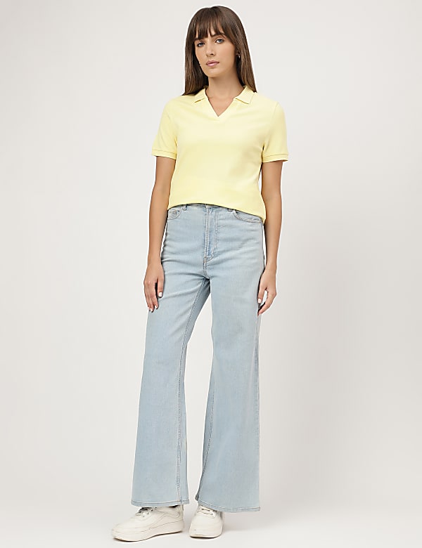 Pure Cotton Polo T-Shirt
