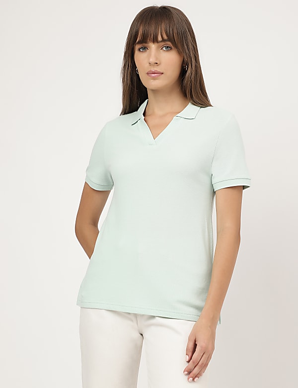 Pure Cotton Polo T-Shirt