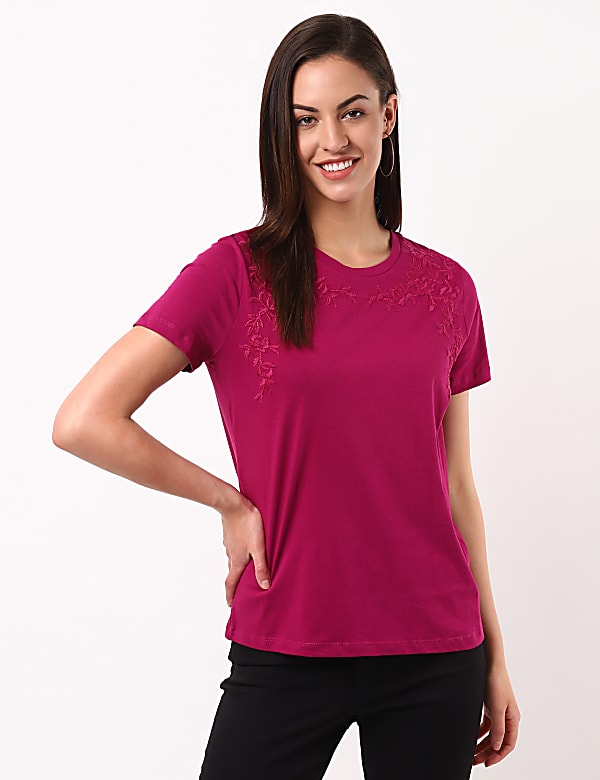 Embroidered Tee
