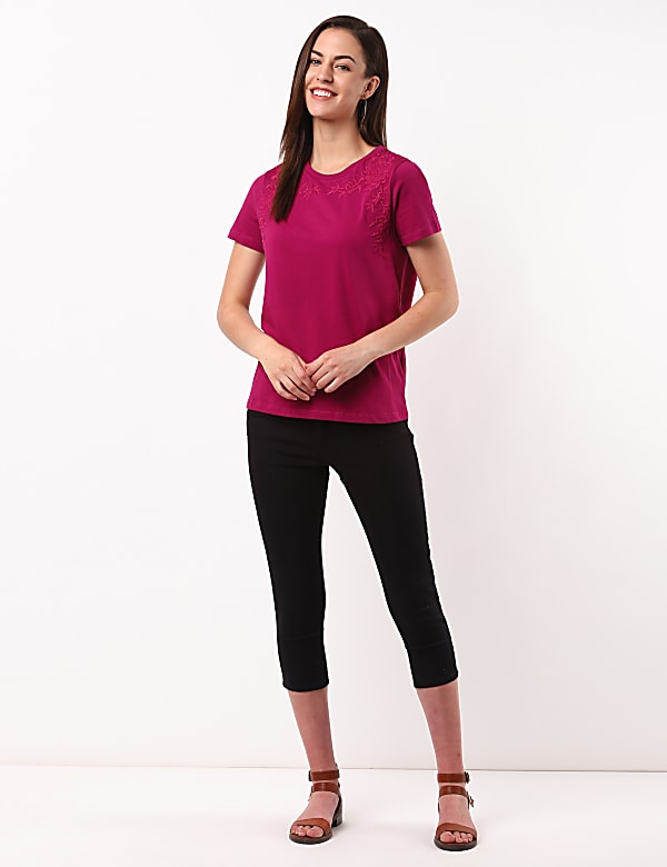 Embroidered Tee