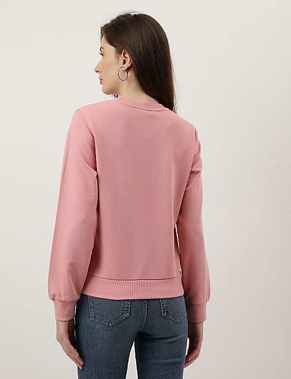 Plain Crew Neck Sweatshirt