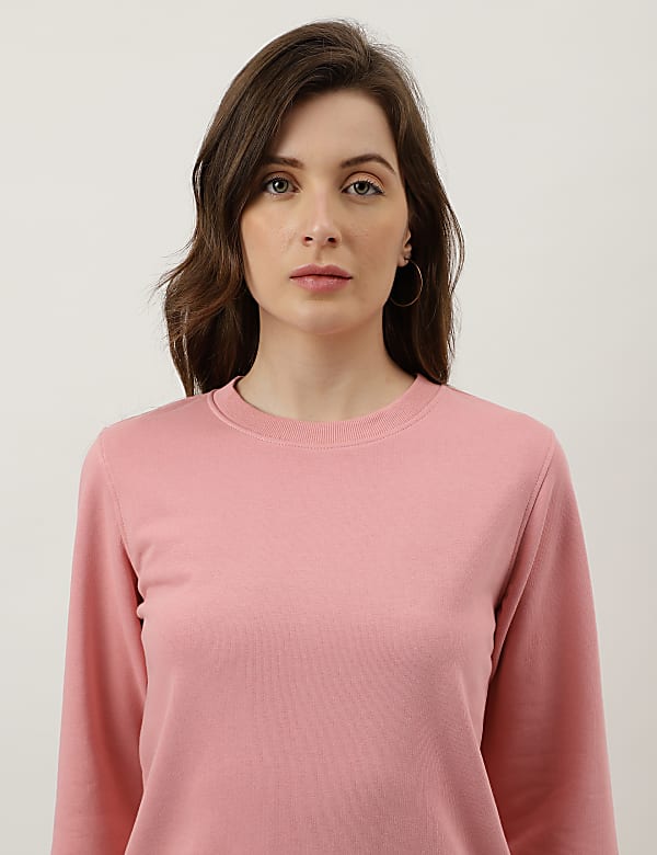 Plain Crew Neck Sweatshirt
