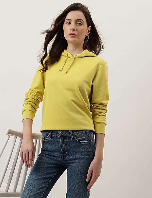 Plain Pull On Hoodie