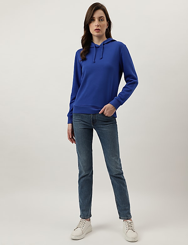 Plain Pull On Hoodie