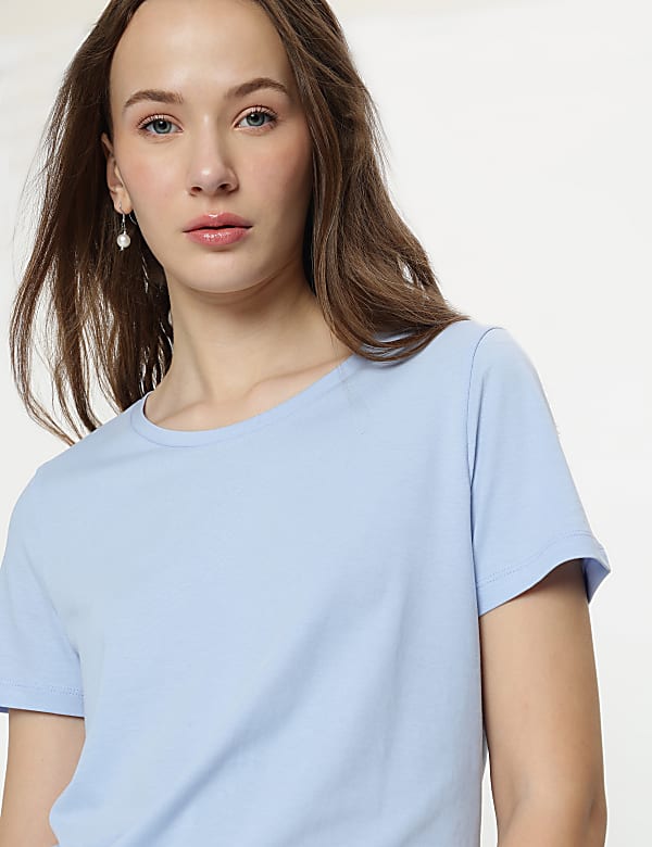 Pure Cotton Short Sleeves T-Shirt