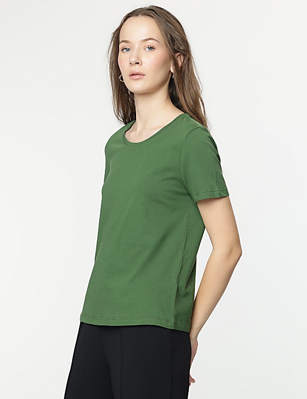 Pure Cotton Short Sleeves T-Shirt