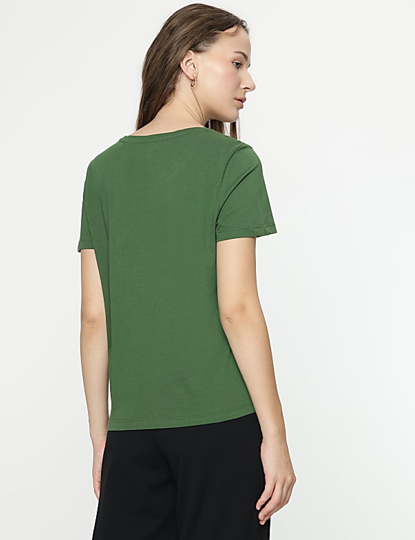 Pure Cotton Short Sleeves T-Shirt