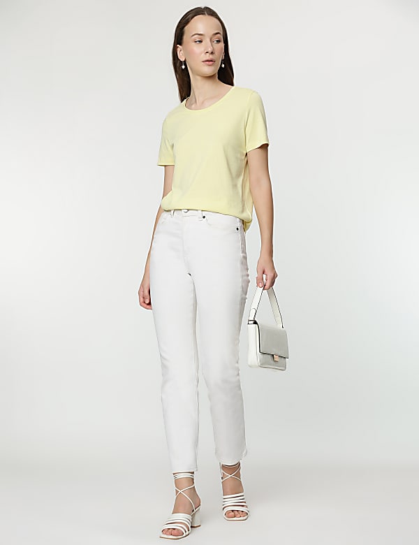 Pure Cotton Short Sleeves T-Shirt