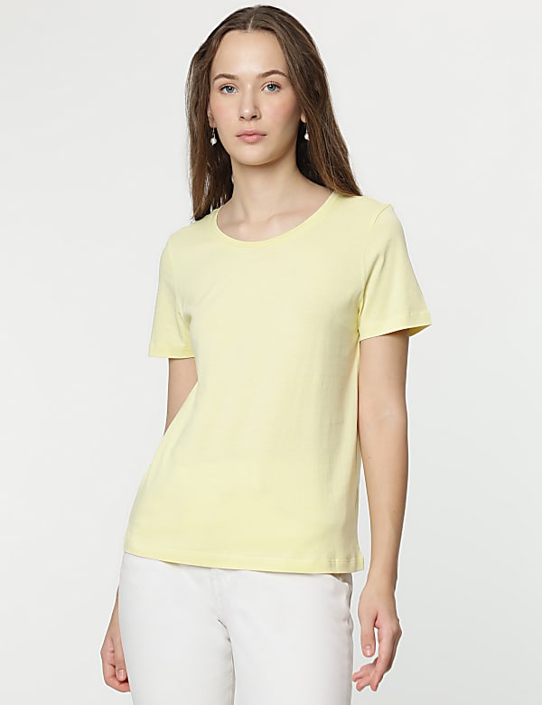 Pure Cotton Short Sleeves T-Shirt