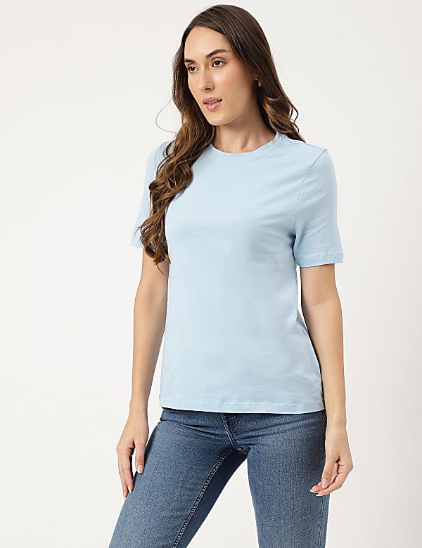 Cotton Rich Fitted T-Shirt